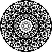 Mandala pattern decoration vector