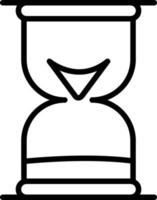 HourglassLine Line Icon vector