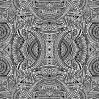 patrón sin costuras de fondo étnico tribal vectorial abstracto vector