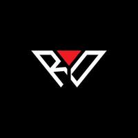 diseño creativo del logotipo de la letra rd con gráfico vectorial, logotipo simple y moderno de rd. vector