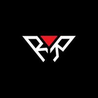 diseño creativo del logotipo de la letra rr con gráfico vectorial, logotipo simple y moderno rr. vector