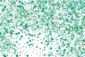 Clover backdrop. Clover leaf, St. Patrick day background vector