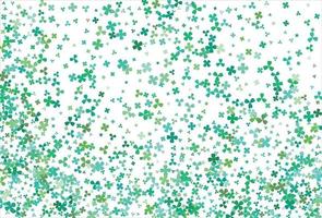 Clover backdrop. Clover leaf, St. Patrick day background vector