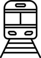 Train Line Icon vector