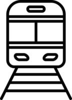 Train Line Icon vector