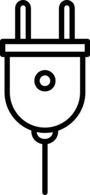 Plug Line Icon