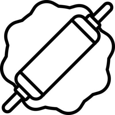 生麵糰向量圖
