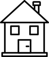 House Line Icon vector