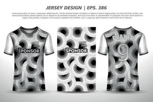 diseño de jersey camiseta de sublimación patrón geométrico premium increíble colección de vectores para fútbol fútbol carreras ciclismo juegos motocross deportes