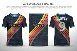 diseño de jersey camiseta de sublimación patrón geométrico premium increíble colección de vectores para fútbol fútbol carreras ciclismo juegos motocross deportes