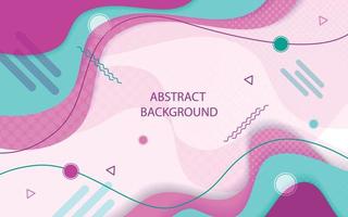 abstract background with line and shape vector