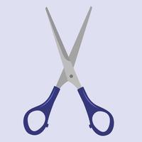 Scissor vector illustration for graphic design and decorative element