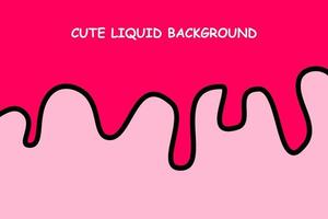 Pink cute Background, Cute background with comic style, Cartoon Vector Illustration, cute wavy, comic background with wave, fluid liquid background, fluid liquid fun background