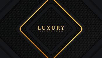 Abstract modern overlap luxury background vector