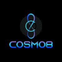 COSMOS logo design vector