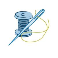 Thread and Needle logo vector