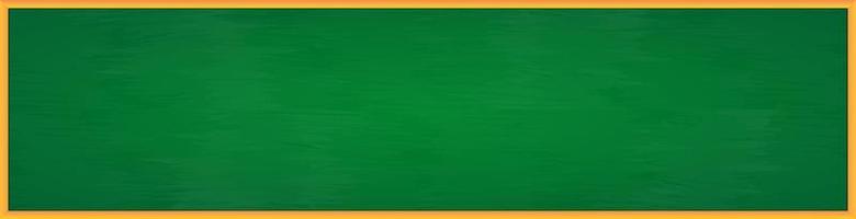 Back to school banner green chalkboard vector