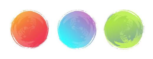 Watercolor vector texture different color