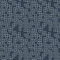 A pattern from a set of figures of the Tetris game. Tetris, crossword pattern. Tetris game and crossword puzzle background. vector