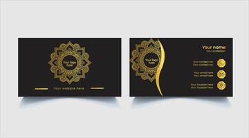 Business Card Design vector