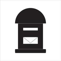 post box icon logo vector design