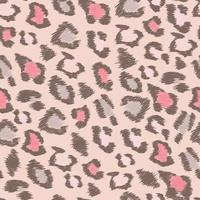 Leopard Animal Print Seamless Pattern vector