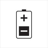 diseño de vector de logotipo de icono de batería de teléfono celular