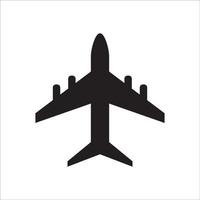 diseño de vector de logotipo de icono de avión