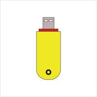 flashdisk icon logo vector design