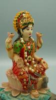 hindu god laxmi mata image hd on white background photo