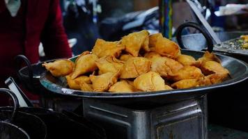 samosa comida callejera india hd foto