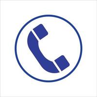 handphone telephone icon logo design vector