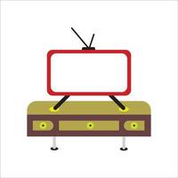 television icon logo vector design