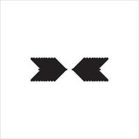 arrowhead sign icon logo vector design