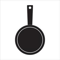 diseño de vector de logotipo de icono de wok