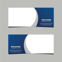 Luxury web banner design vector