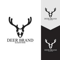 Deer vector icon illustration design