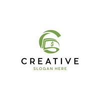 Letter G Money Dollar Creative Business Logo vector