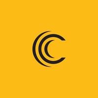 C Logo Design and template. Creative C icon initials based Letters in vector. vector