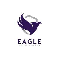 Eagle Logo Vector, Creative eagle icon Template illustration vector