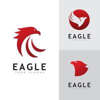 Eagle Logo Vector, Creative eagle icon Template illustration vector