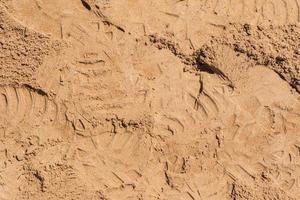 top view of Sand surface for background photo