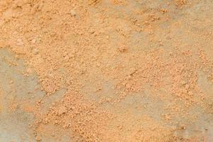 sand on metal surface. Abstract industrial background texture photo