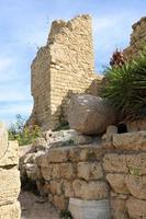 Caesarea Israel November 21, 2019. The ruins of an ancient city on the Mediterranean Sea in Israel. photo