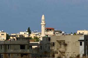 Acre Israel January 18, 2020. The ancient port city of Akko in northwestern Israel on the Mediterranean Sea. photo