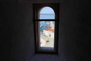 Haifa Israel 21 May 2020 . Small window in the big city photo