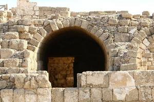 Caesarea Israel November 21, 2019. The ruins of an ancient city on the Mediterranean Sea in Israel. photo