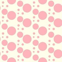 abstract pink dot seamless pattern background vector