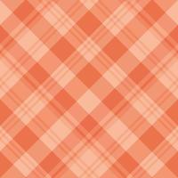 Seamless pattern in lovely bright light and dark orange colors for plaid, fabric, textile, clothes, tablecloth and other things. Vector image.