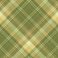 Seamless pattern in great swamp green, yellow and dark beige colors for plaid, fabric, textile, clothes, tablecloth and other things. Vector image. 2